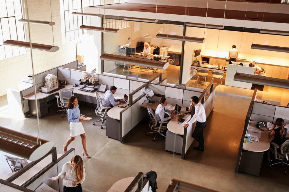promoting privacy office space