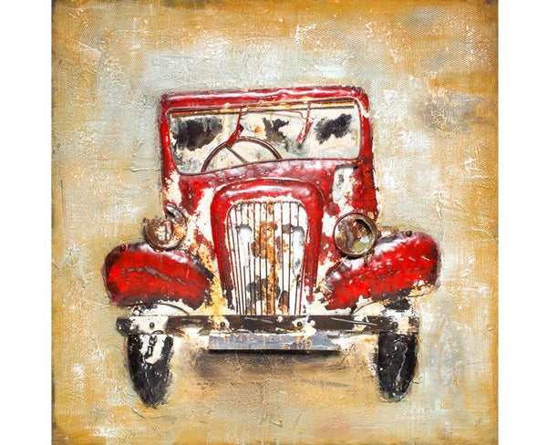 Vintage Antique Car Artwork