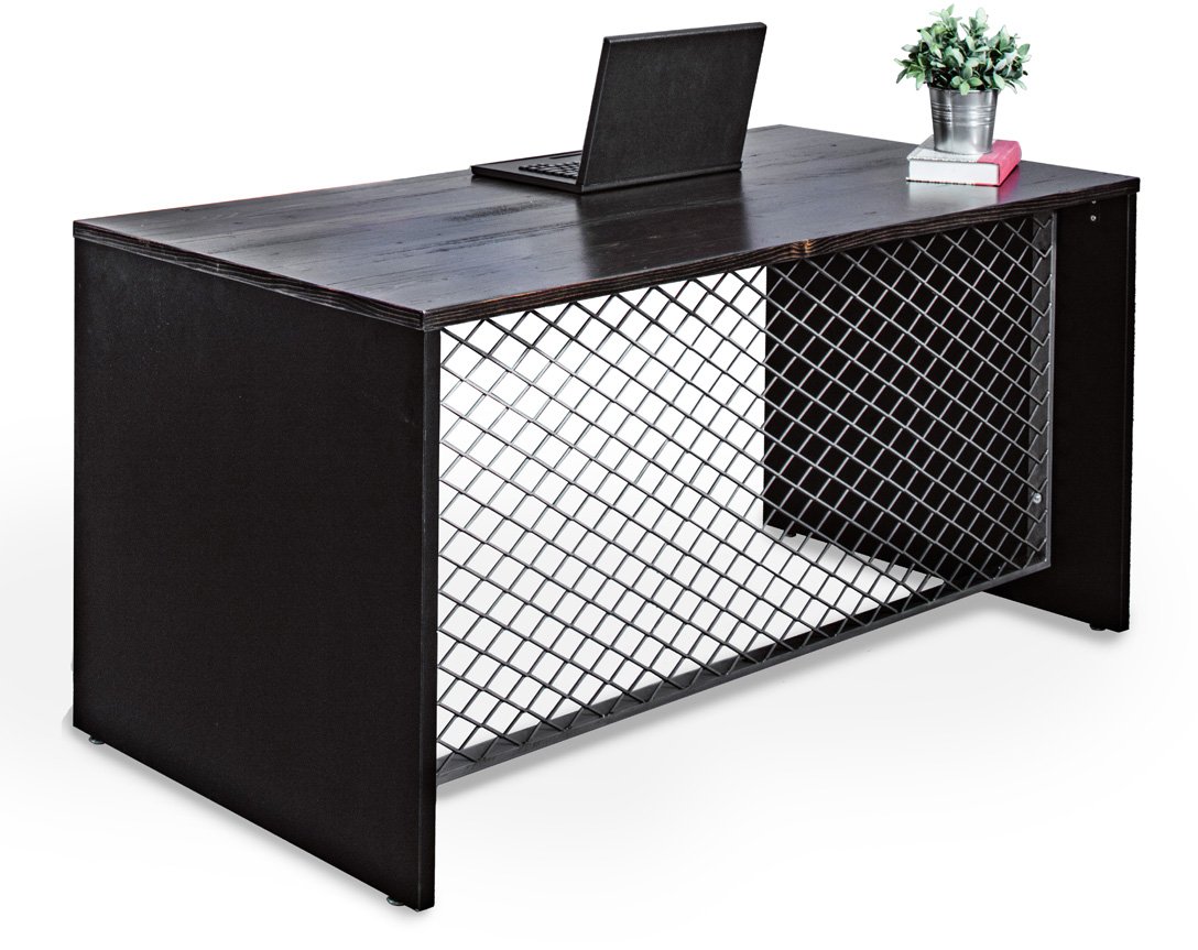 Desks - Sleek Reclaimed Wood Desk