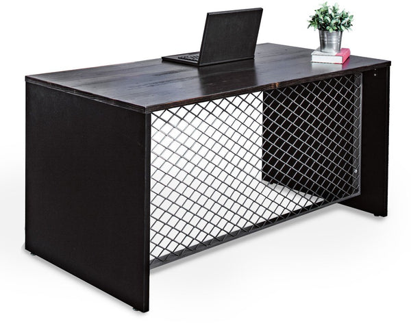 Desks - Sleek Reclaimed Wood Desk