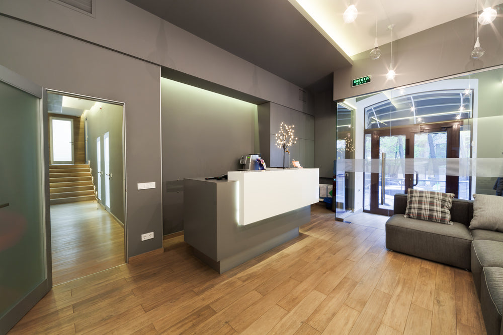 themes designing business lobby