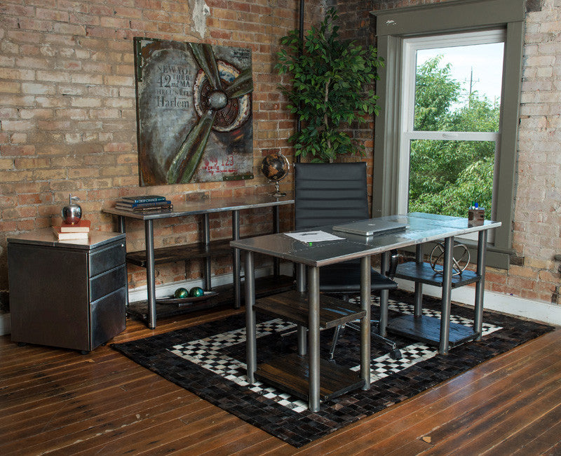 Furniture Pieces to Create an Industrial Office Feel