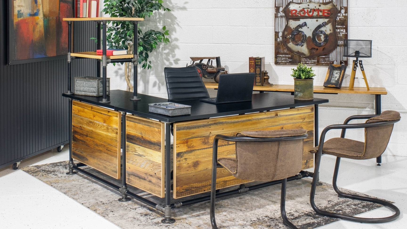 New Industrial Pipe Desk Collection