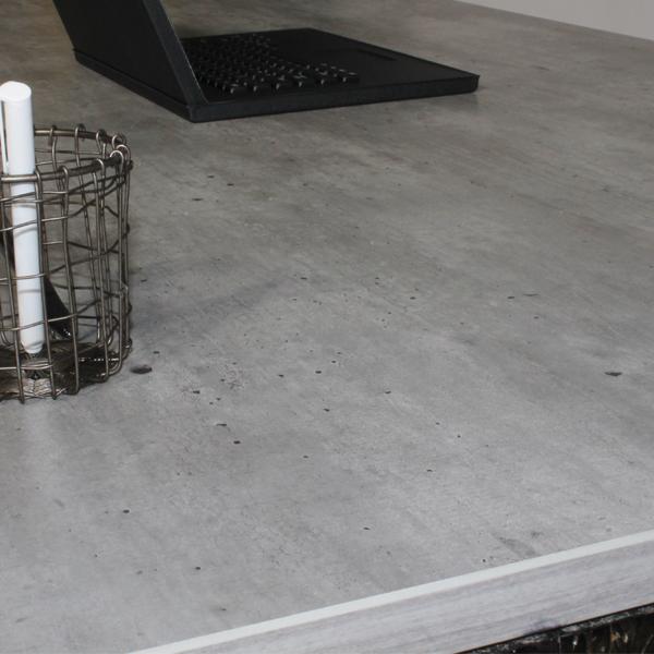 Industrial Reclaimed Barrel Front Desk