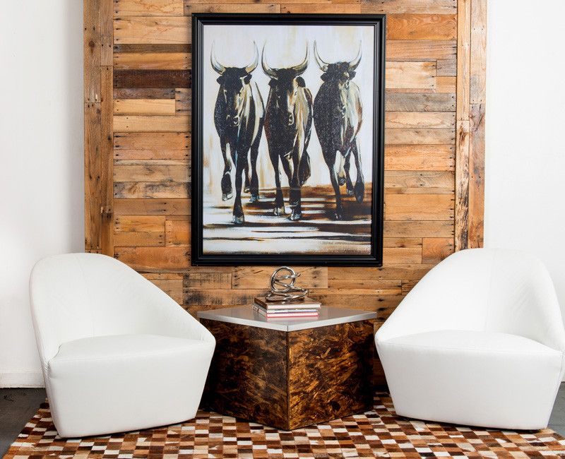 Urban/Western Stampede Wall Art