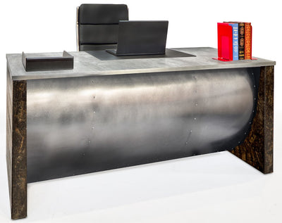 Desks - Urban Junior Barrel Front Industrial Desk