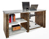 Desks - Urban Junior Industrial Credenza/Desk With Storage