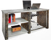Desks - Urban Junior Industrial Credenza/Desk With Storage