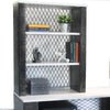 Storage - Industrial Desktop Hutch